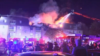 Crews battle 3-alarm fire in Blackwood section of Gloucester Township, New Jersey