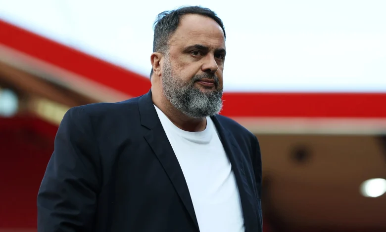 Crystal Palace receive massive fine after fans display offensive banner aimed at Nottingham Forest owner Evangelos Marinakis