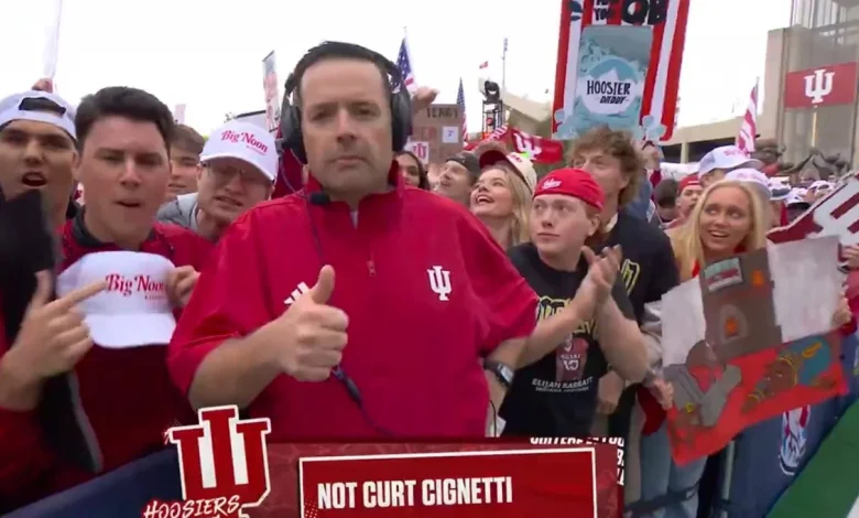 Curt Cignetti has seen his impersonator — and he approves
