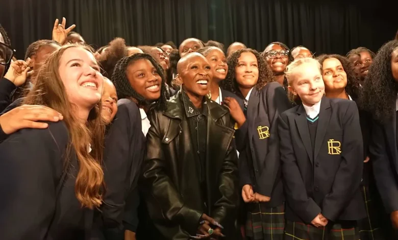Cynthia Erivo Joins Her Old School's Girls' Choir for a Heartfelt “Wicked” Surprise Performance