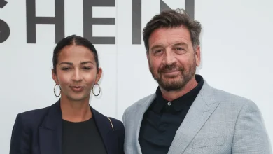 DIY SOS star Nick Knowles shows off his modest Berkshire bungalow as his wife 'decides it's Christmas'