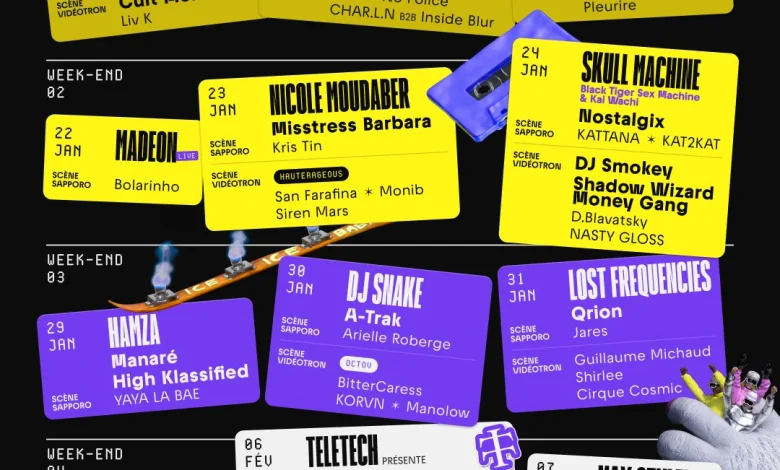 DJ Snake, Elderbrook, Sofi Tukker, Disco Lines & More Top Igloofest Montréal Lineup