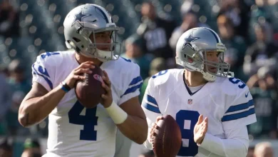 Dak Prescott is likely going to pass Tony Romo on Sunday for Cowboys history