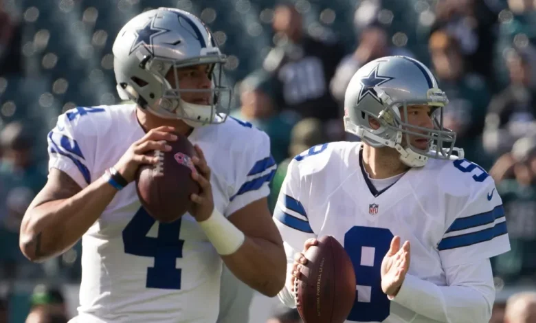 Dak Prescott is likely going to pass Tony Romo on Sunday for Cowboys history