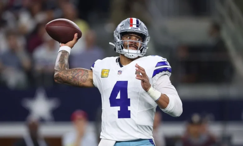 Dak poised to become Cowboys' career passing leader