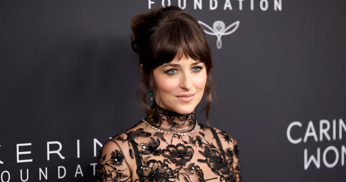 Dakota Johnson’s Cutout-Clad Minidress Was A Red-Hot Serve & I'm Gagged