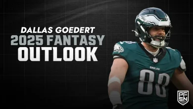 Dallas Goedert Fantasy Hub: Week 12 Injury Update, Start ‘Em/Sit ‘Em Advice, Points Projection, and Weather Impact