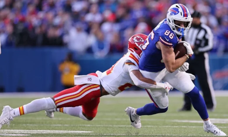 Dalton Kincaid Scores TD No. 4 As Buffalo Leads Kansas City