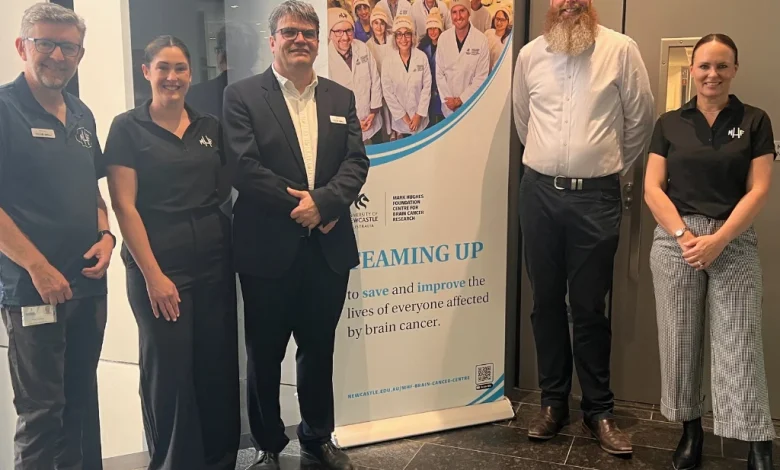 Dan Repacholi MP visits the MHF Centre