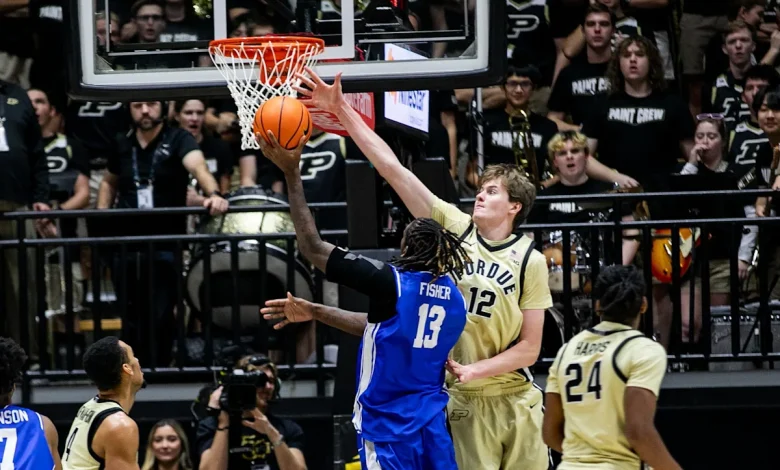 Daniel Jacobsen breaks 54-year-old Purdue basketball record vs Eastern Illinois
