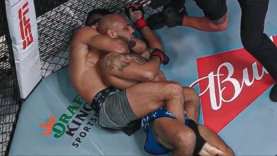 Daniel Marcos Puts Miles Johns to Sleep with Nasty Rear-Naked Choke – UFC Vegas 111 Highlights