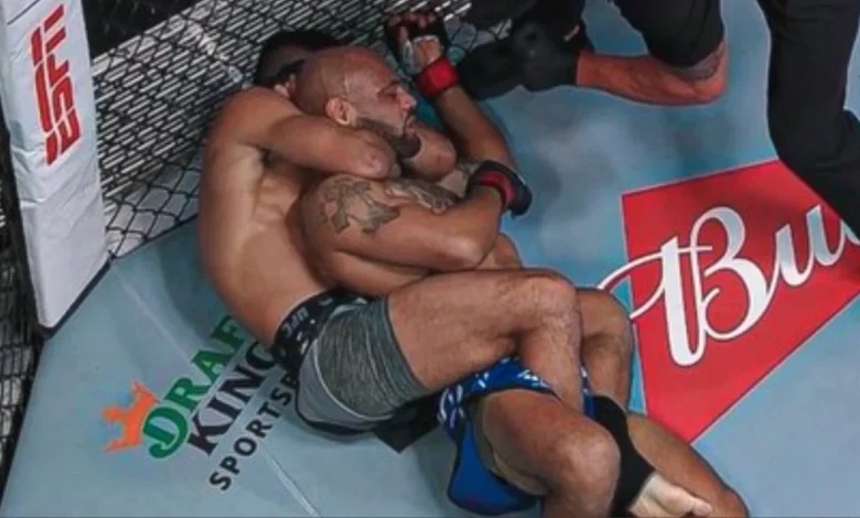 Daniel Marcos Puts Miles Johns to Sleep with Nasty Rear-Naked Choke – UFC Vegas 111 Highlights