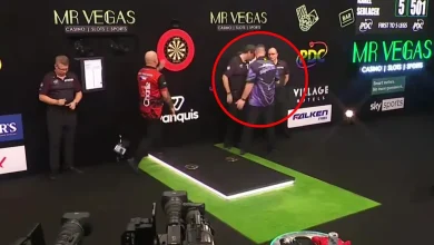 Daryl Gurney clashes with Kirk Bevins after Grand Slam defeat as cameras capture tense exchange