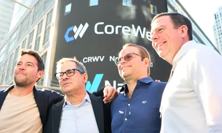 Data-center operator CoreWeave is a stock-market darling. Bears see it as a symbol of the AI infrastructure bubble