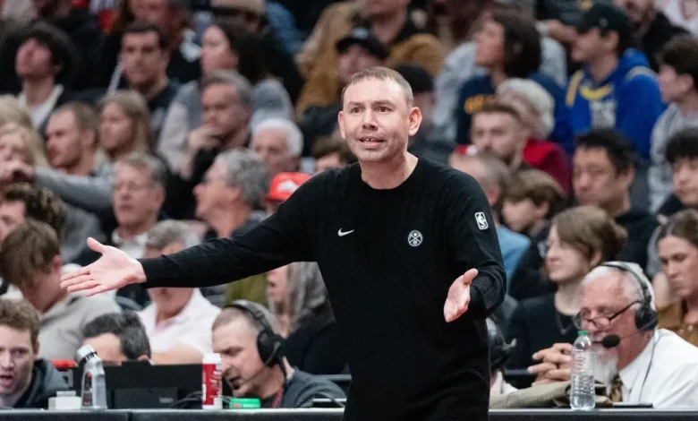 David Adelman on reach-around jump ball call in Nuggets-Blazers game: ‘We will definitely do that’