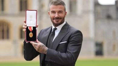 David Beckham knighted as King Charles honours former Manchester United and England star at Windsor Castle