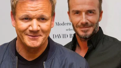 David Beckham's telling gesture at Gordon Ramsay's dinner party as true colours are revealed