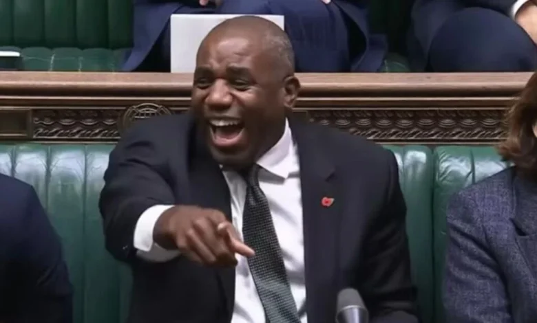 David Lammy has 1 job at PMQs – to apologise for his appalling behaviour