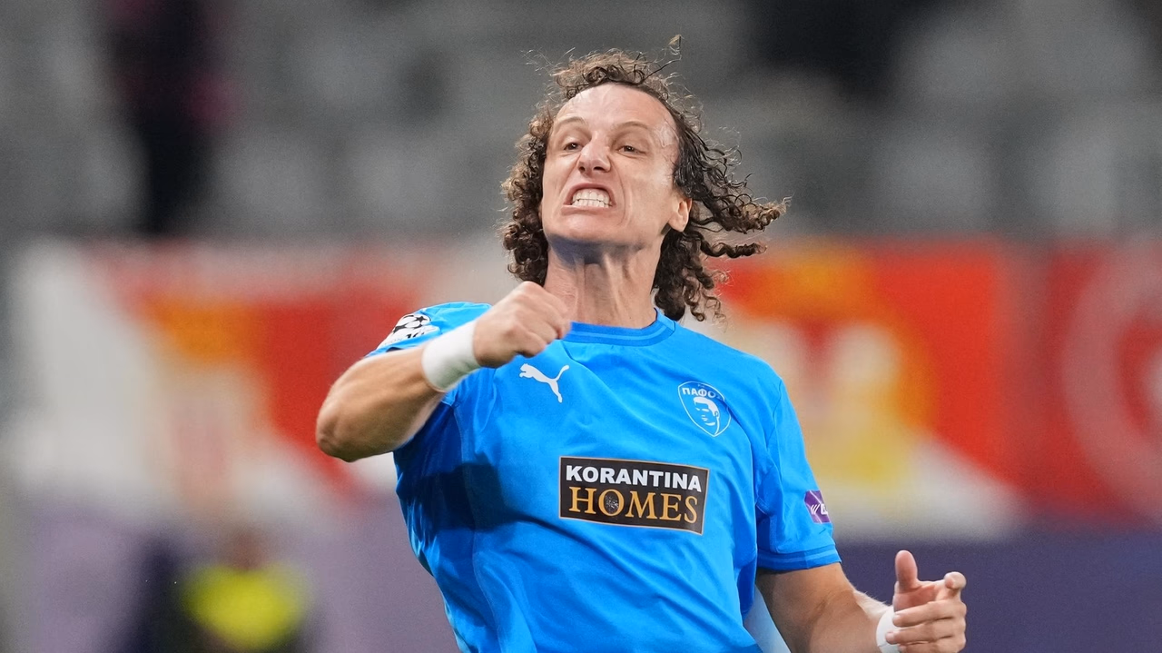 David Luiz scores first Champions League since 2017 at age 38 for Pafos