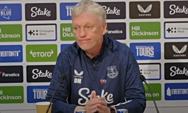 David Moyes explains Tyler Dibling position and makes Everton January transfer prediction