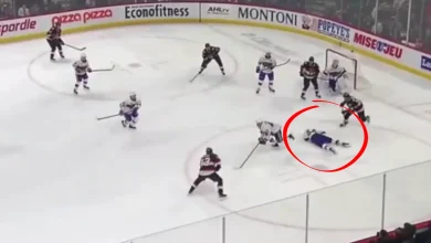 David Reinbacher leaves fans holding their breath after a worrying scene