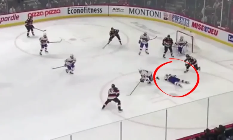 David Reinbacher leaves fans holding their breath after a worrying scene