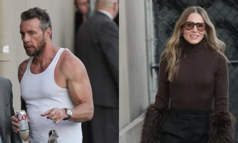 Dax Shepard and Kristen Bell Spotted Arriving at Jimmy Kimmel Live Before Big Interview