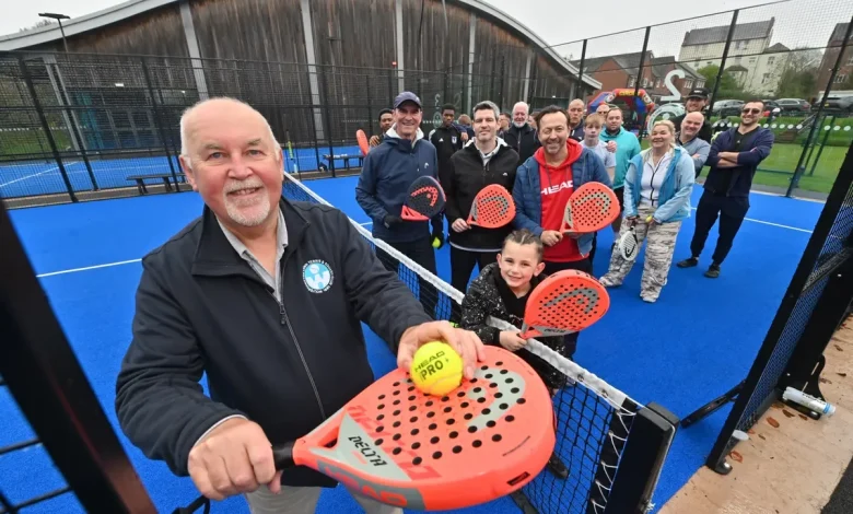 Day of action and fun helps to showcase new padel courts at Wolverhampton Tennis club