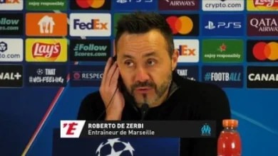 De Zerbi : «On a fait un grand match» - Foot - Ligue des champions - OM