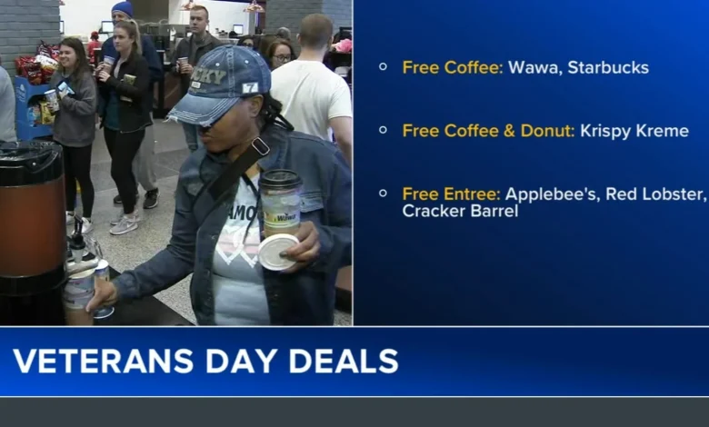 Deals for service members on Veterans Day