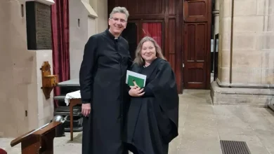 Dean of Cork Nigel Dunne ties the knot to wife Sonya with 40-member choir