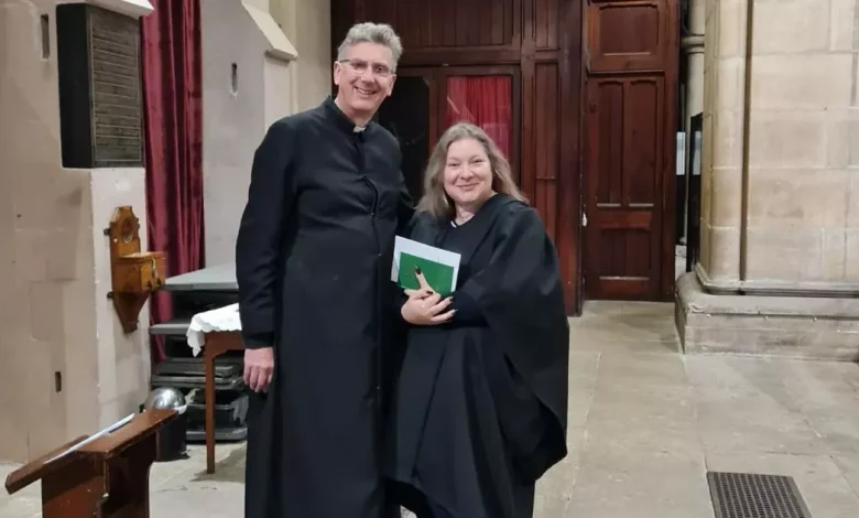 Dean of Cork Nigel Dunne ties the knot to wife Sonya with 40-member choir