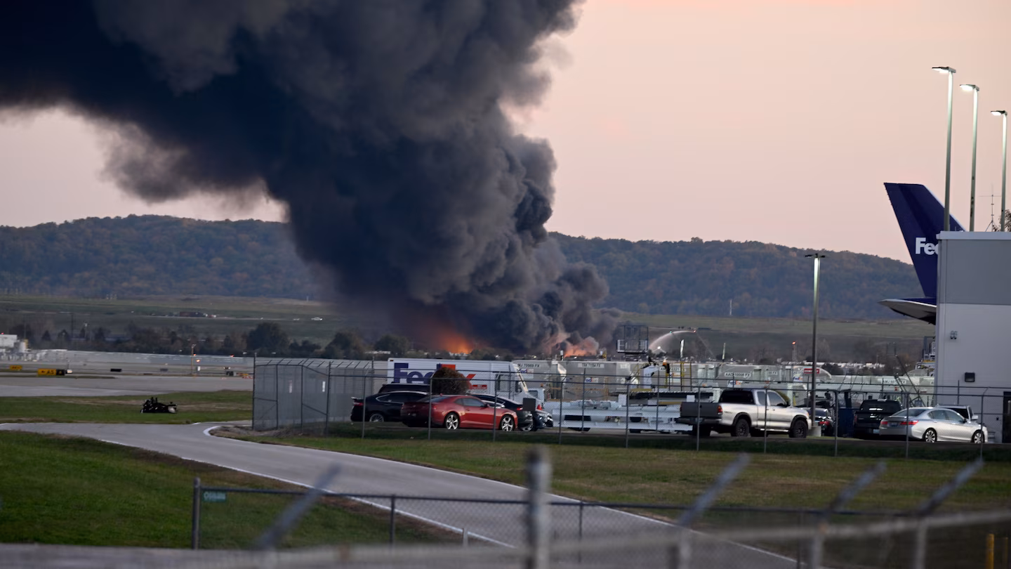 Death toll in fiery UPS plane crash near Louisville airport rises to 9