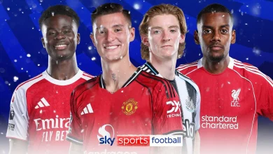 December and January's live Premier League games on Sky Sports
