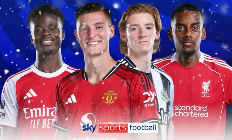 December and January's live Premier League games on Sky Sports