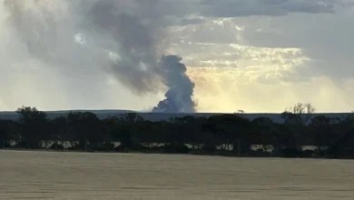 'Deeply respected' and 'very experienced' firefighter dies after going missing during a blaze in South Australia