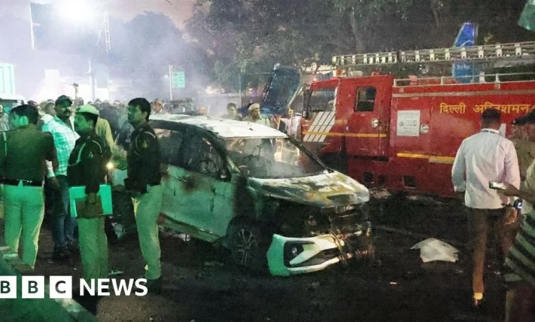 Delhi Red Fort explosion: At least eight killed after blast in car