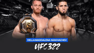 Della Maddalena vs Makhachev, in palio il titolo nei pesi welter