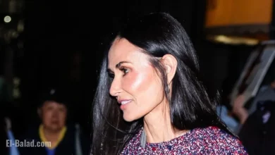 Demi Moore Stuns in Full Gucci Winter Outfit in NYC