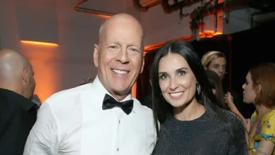 Demi Moore Supports Ex Bruce Willis at Benefit for Dementia