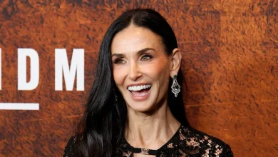 Demi Moore proves you can wear the 'naked dress' trend at any age