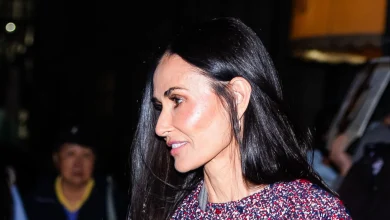 Demi Moore's trending take on bouclé just brought this classic look bang-up-to-date