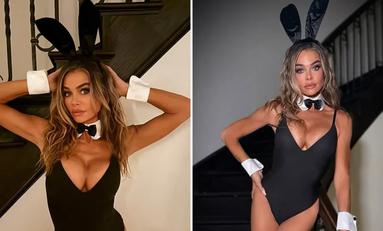 Denise Richards Sizzles as Playboy Bunny for Halloween