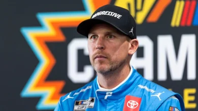 Denny Hamlin reacts to devastating late caution, lost championship: 'It's just not meant to be'