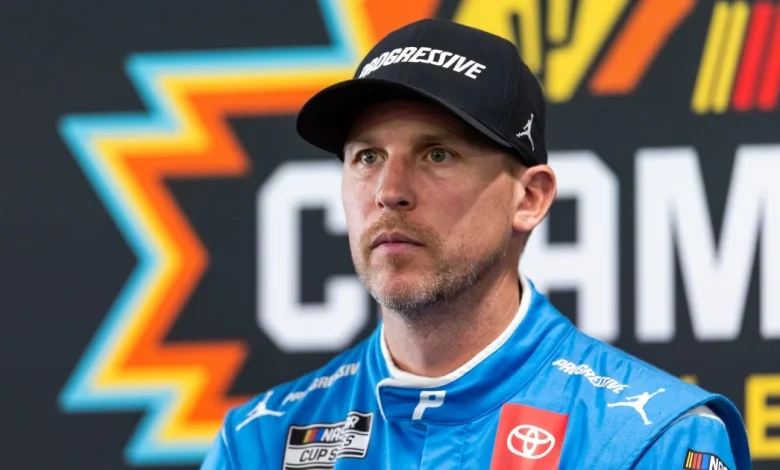 Denny Hamlin reacts to devastating late caution, lost championship: 'It's just not meant to be'