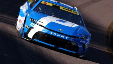 Denny Hamlin rockets to NASCAR Cup pole for Phoenix title race