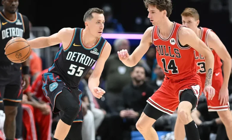 Depleted Pistons down Bulls for eighth straight win