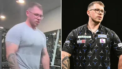 Der deutsche Dartspieler Wenig: Wie ein ehemaliger Powerlifter ins Viertelfinale kam