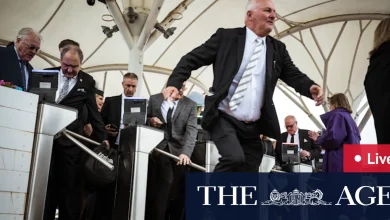 Derby Day LIVE updates: Flemington awash in black and white as Waller storms to win on Derby Day