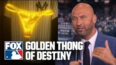 Derek Jeter wore a GOLDEN THONG to end his batting slump with the Yankees | MLB on FOX